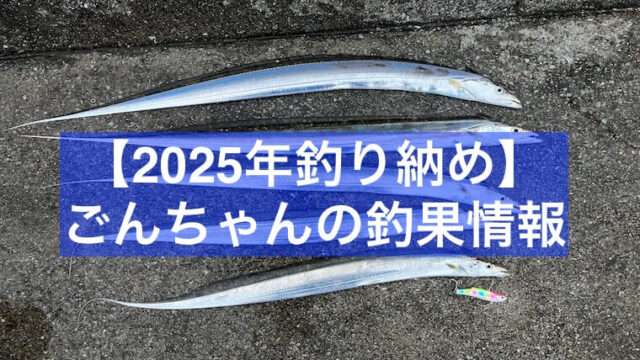 2025年釣果情報